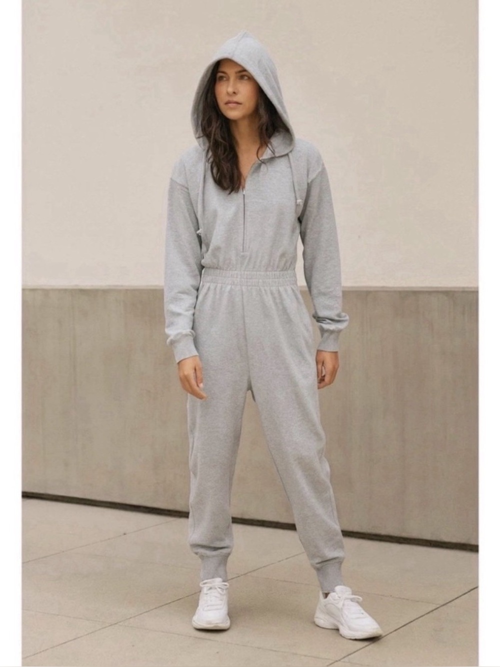FP Movement Free People Training Day Jumpsuit Grey M -
